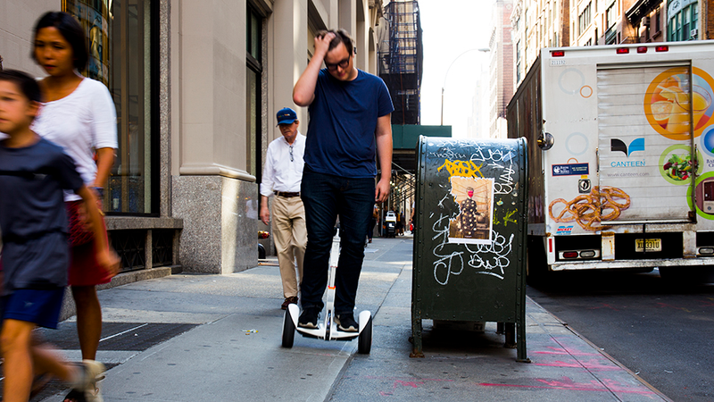 Illustration for article titled This Segway Scooter Is What the Hoverboard Should Have Been